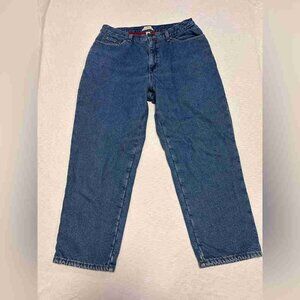 Relaxed Fit Blue Jeans